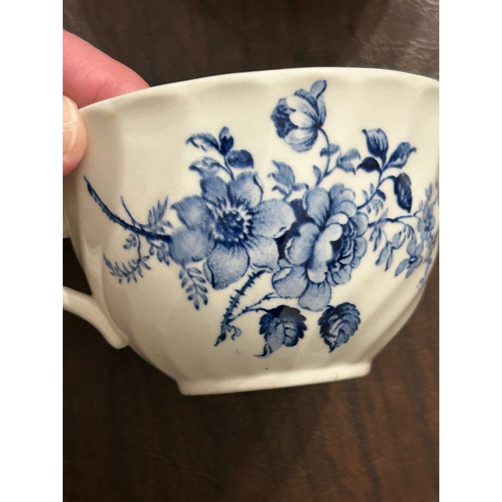 (2) Royal Staffordshire Teacups - Charlotte Blue